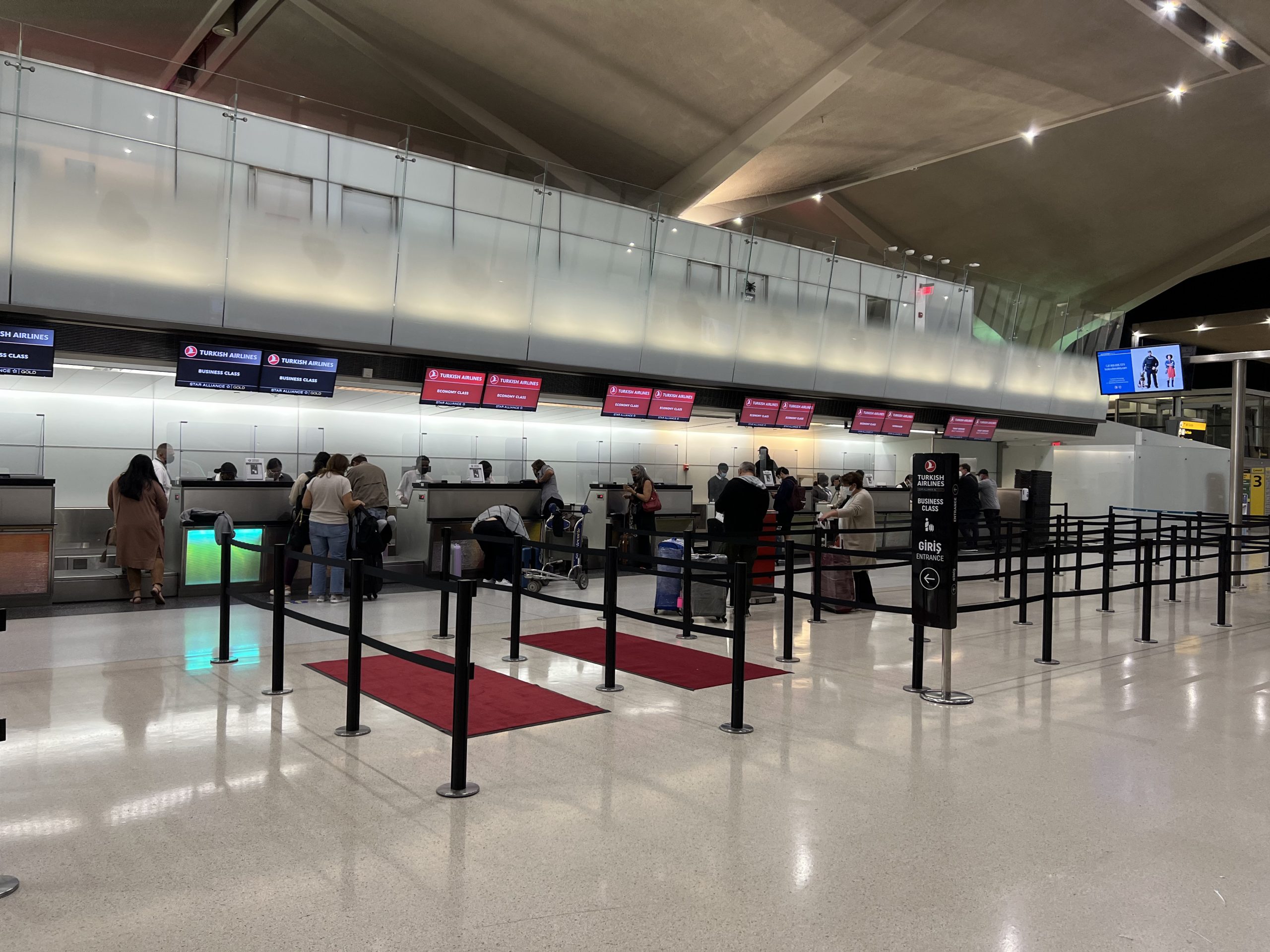 Turkish Check In Newark Airport